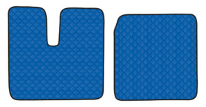 Coppia tappeti in Skeentex - Blu - compatibile per Man TGA (03/99>05/10) cabina larga