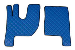 Coppia tappeti in Skeentex - Blu - compatibile per Renault T (06/13>) tunnel