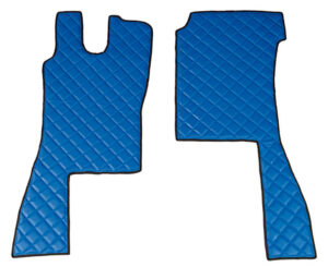 Coppia tappeti in Skeentex - Blu - compatibile per Scania L Serie 4 (02/95>09/04)