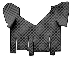 Tappeto centrale in Skeentex - Nero - compatibile per Iveco Stralis (07/12>12/19) automatico, cabina larga, doppio frigo scorrevole - Iveco Stralis XP (09/16>12/19) automatico, cabina larga, doppio frigo scorrevole