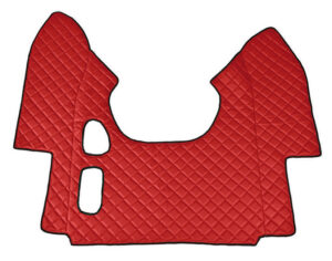 Tappeto centrale in Skeentex - Rosso - compatibile per Daf XF 95 (11/01>12/07) manuale