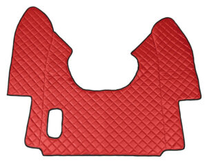 Tappeto centrale in Skeentex - Rosso - compatibile per Daf XF 95 (11/01>12/07) automatico