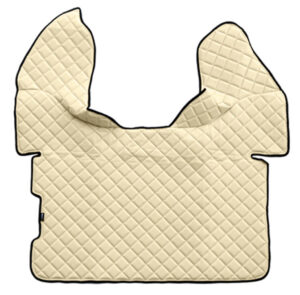 Tappeto centrale in Skeentex - Panna - compatibile per Daf XF 105 (02/04>12/14) automatico, senza Webasto - Daf XF 106 (10/12>05/21) automatico, senza Webasto