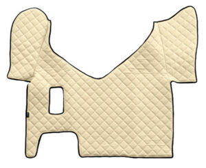 Tappeto centrale in Skeentex - Panna - compatibile per Iveco Stralis (08/02>12/12) manuale, cabina larga - Iveco Stralis (07/12>12/19) manuale, cabina larga - Iveco Stralis Hi-Way (07/12>08/16) manuale, cabina larga