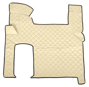 Tappeto centrale in Skeentex - Panna - compatibile per Man TGX (09/07>12/16) automatico, 2 cassetti