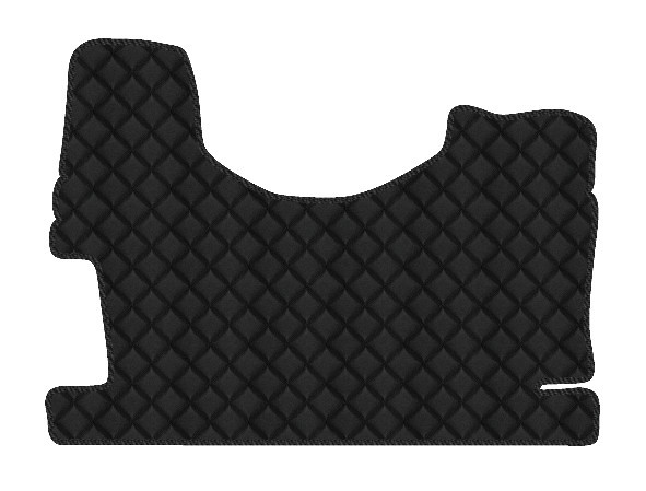 Tappeto centrale in Skeentex - Nero - compatibile per Mercedes Actros MP3 (06/08>12/13) tunnel alto