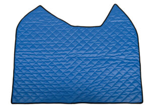 Tappeto centrale in Skeentex - Blu - compatibile per Mercedes Actros MP4 (09/11>09/19) cabina larga, sedile pass. pieghevole, tunnel - Mercedes Actros MP5 (10/19>) cabina larga, sedile pass. pieghevole, tunnel - Mercedes Actros MP5 L (11/21>) cabina larga, sedile pass. pieghevole, tunnel