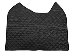 Tappeto centrale in Skeentex - Nero - compatibile per Mercedes Actros MP4 (09/11>09/19) cabina larga, sedile pass. pieghevole, tunnel - Mercedes Actros MP5 (10/19>) cabina larga, sedile pass. pieghevole, tunnel - Mercedes Actros MP5 L (11/21>) cabina larga, sedile pass. pieghevole, tunnel