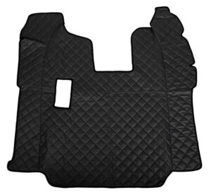 Tappeto centrale in Skeentex - Nero - compatibile per Scania R Serie 6 (09/09>08/13) manuale - Scania R Serie 6 - Streamline (09/13>12/17) manuale