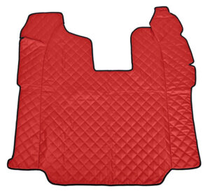 Tappeto centrale in Skeentex - Rosso - compatibile per Scania R Serie 6 (09/09>08/13) automatico - Scania R Serie 6 - Streamline (09/13>12/17) automatico