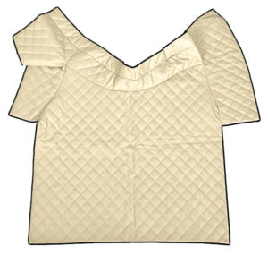 Tappeto centrale in Skeentex - Panna - compatibile per Volvo FH Serie 3 (08/02>08/12) automatico, senza p.oggetti centrale