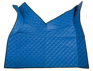 Tappeto centrale in Skeentex - Blu - compatibile per Volvo FH Serie 4 (09/12>05/21) automatico - Volvo FH Serie 5 (06/21>) automatico - Volvo FH Aero (01/24>) automatico