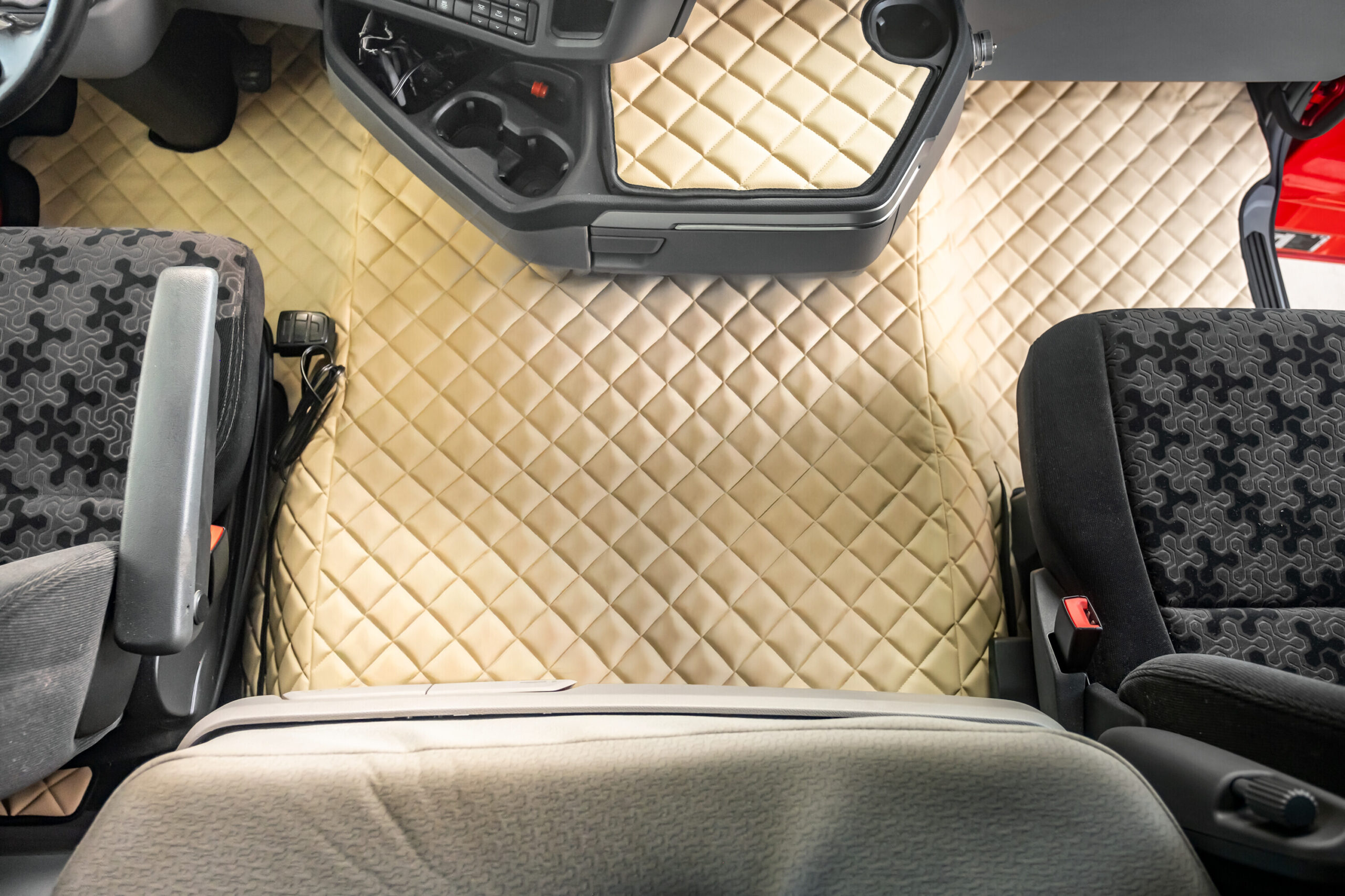 Tappeto centrale in Skeentex - Panna - compatibile per Scania R Serie 7 - New Generation (11/16>) - immagine 2