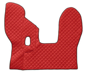 Tappeto centrale in Skeentex - Rosso - compatibile per Daf CF (07/13>) manuale, Euro 6