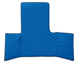 Tappeto centrale in Skeentex - Blu - compatibile per Man TGL (09/12>10/21) cabina L, LX - Man TGM (09/12>10/21) cabina L, LX - Man TGS (09/14>10/21) cabina L, LX - Man TGM (11/21>) cabina L, LX - Man TGS (11/21>) cabina L, LX - Man TGL (11/21>) cabina L, LX