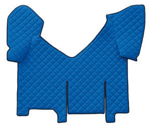 Tappeto centrale in Skeentex - Blu - compatibile per Iveco Stralis (08/02>12/12) automatico, cabina larga, frigo scorrevole - Iveco Stralis (07/12>12/19) automatico, cabina larga, frigo scorrevole - Iveco Stralis Hi-Way (07/12>08/16) automatico, cabina larga, frigo scorrevole - Iveco Stralis XP (09/16>12/19) automatico, cabina larga, frigo scorrevole
