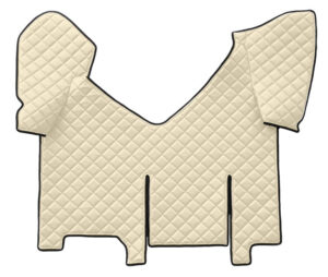 Tappeto centrale in Skeentex - Panna - compatibile per Iveco Stralis (08/02>12/12) automatico, cabina larga, frigo scorrevole - Iveco Stralis (07/12>12/19) automatico, cabina larga, frigo scorrevole - Iveco Stralis Hi-Way (07/12>08/16) automatico, cabina larga, frigo scorrevole - Iveco Stralis XP (09/16>12/19) automatico, cabina larga, frigo scorrevole