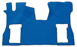 Tappeto unico in Skeentex - Blu - compatibile per Scania S Serie 7 - New Generation (11/16>) no tunnel, sedile pass. pneumatico