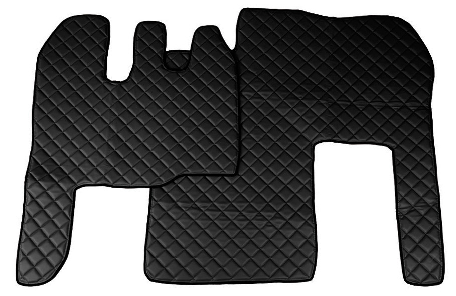 Tappeto unico in Skeentex - Nero - compatibile per Renault Magnum (01/01>06/13) manuale - immagine 2