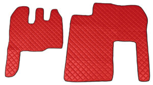 Tappeto unico in Skeentex - Rosso - compatibile per Renault Magnum (01/01>06/13) manuale