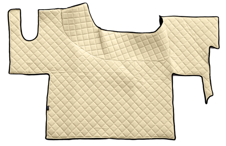 Tappeto unico in Skeentex - Panna - compatibile per Renault T (06/13>) no tunnel