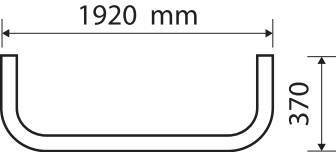 Barra portafari per tetto - Type 2 - compatibile per Scania R Serie 6 - Streamline (09/13>12/17) Lowline - immagine 2