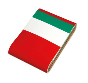 Sticky Maxi-Flag, fascia autoadesiva tricolore Italia - 100x10 cm