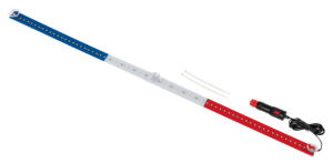 Bandiera luminosa 90 cm, 72 Led, 24V - Francia