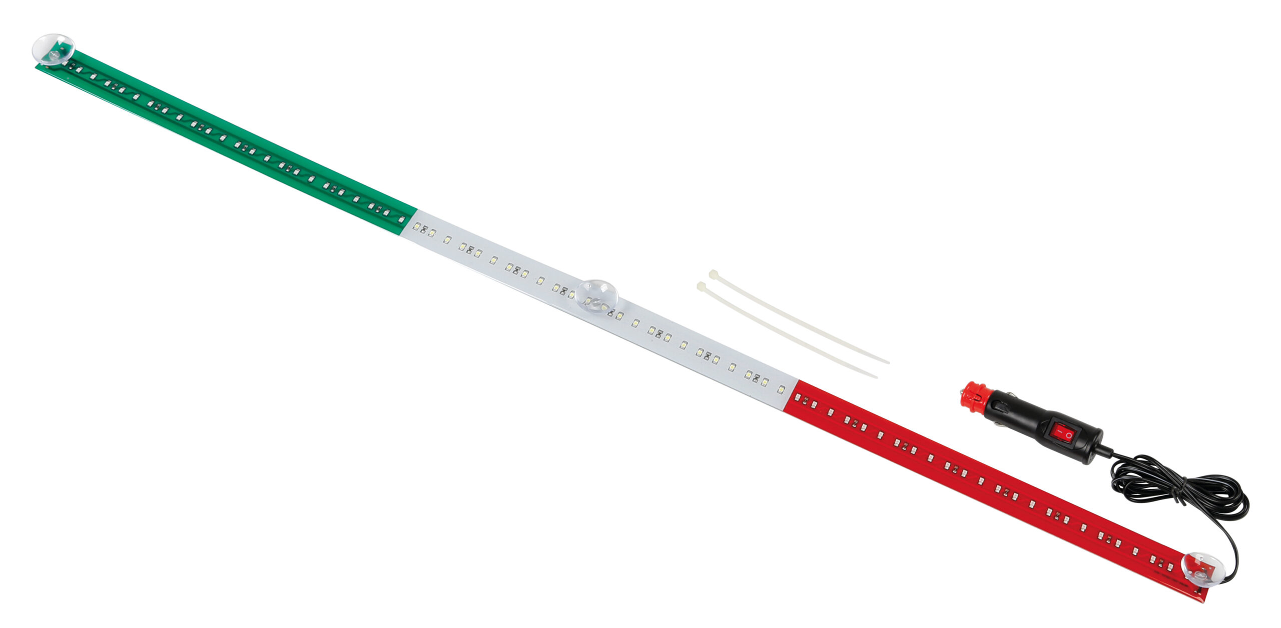 Bandiera luminosa 90 cm, 72 Led, 24V - Italia