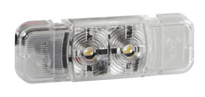 Luce ingombro - 2 Led - 24V - Bianco