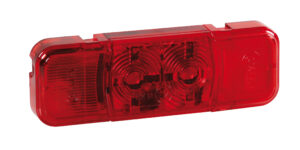 Luce ingombro - 2 Led - 24V - Rosso