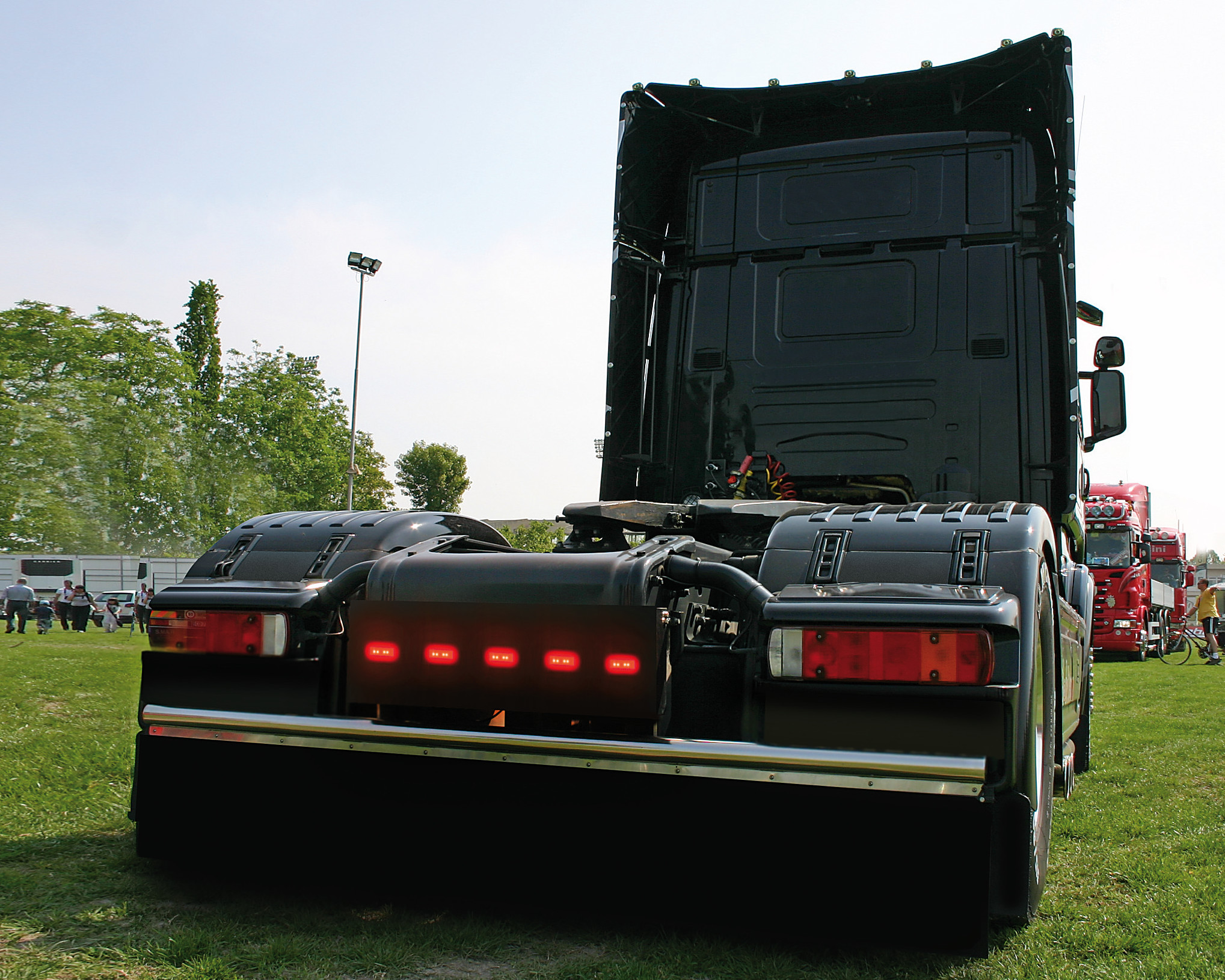 Luce ingombro - 3 Led - 12/24V - Rosso - immagine 4