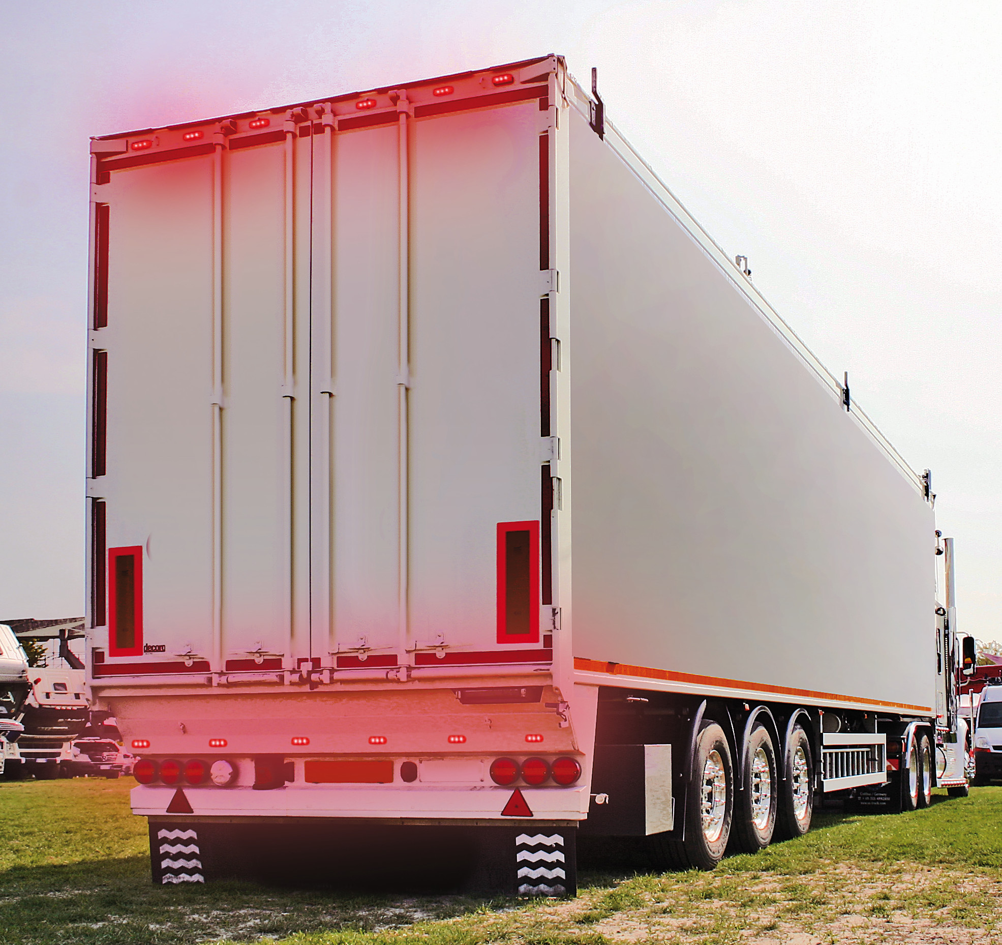 Luce ingombro - 3 Led - 12/24V - Rosso - immagine 5