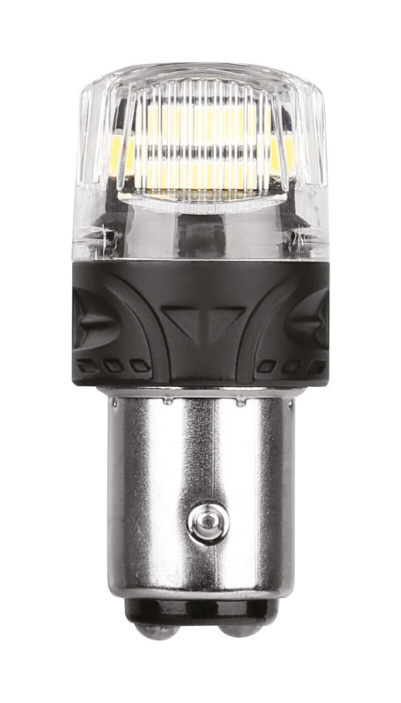 24V Pro-User Series - (P21/5W) - BAY15d - 2 pz  - Scatola - Bianco - Doppia polarit&agrave; - Resistenza incorporata