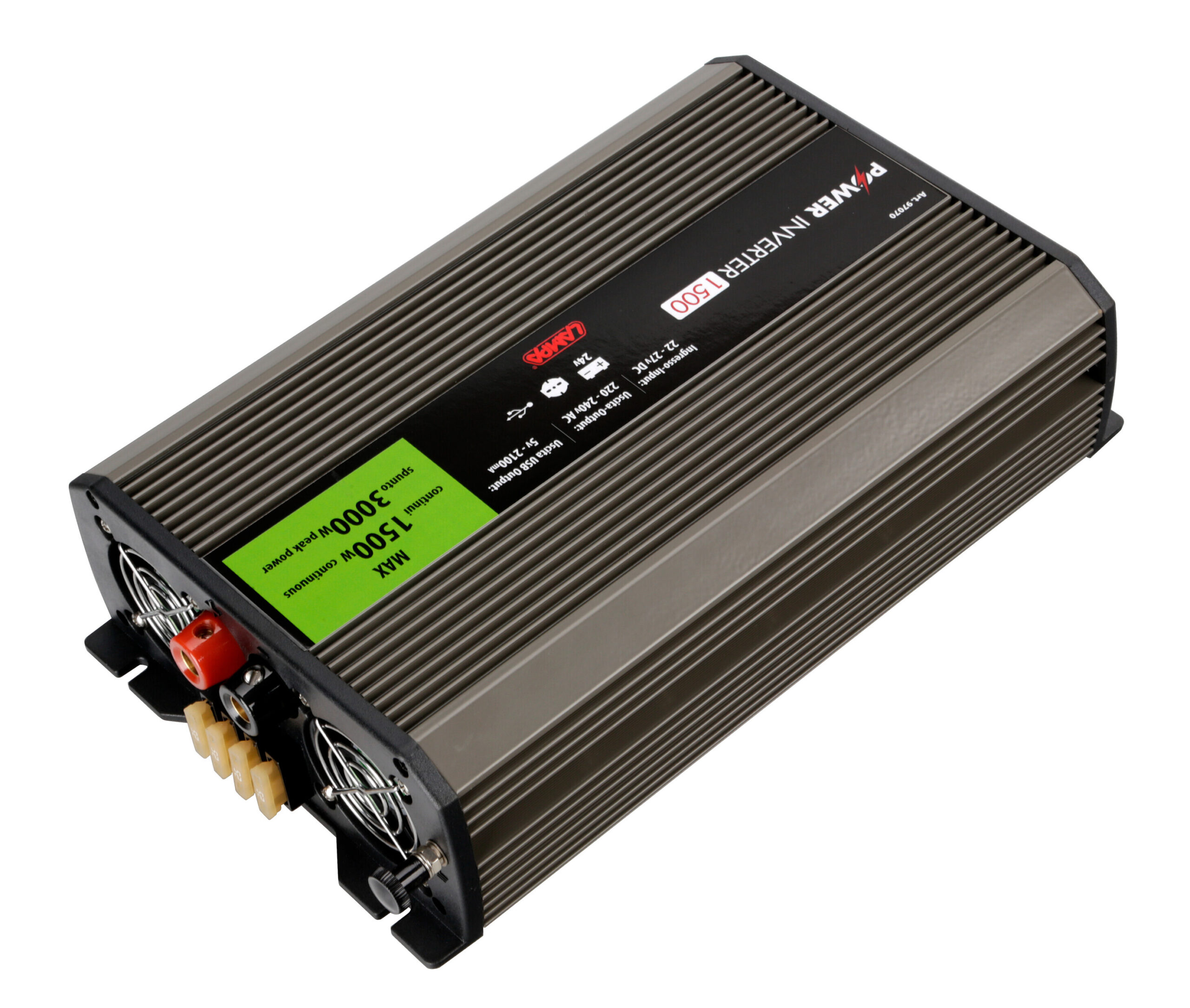 Power Inverter 1500, trasformatore 24V > 220V 4 Power Inverter 1500, trasformatore 24V > 220V - immagine 4