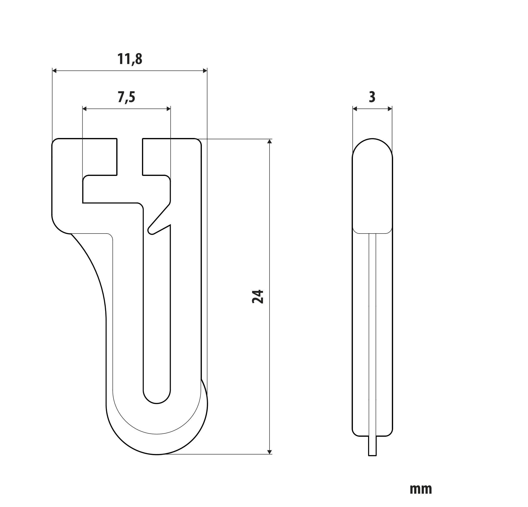 Scorrevoli per binari - G-11 - 25 pz - immagine 6