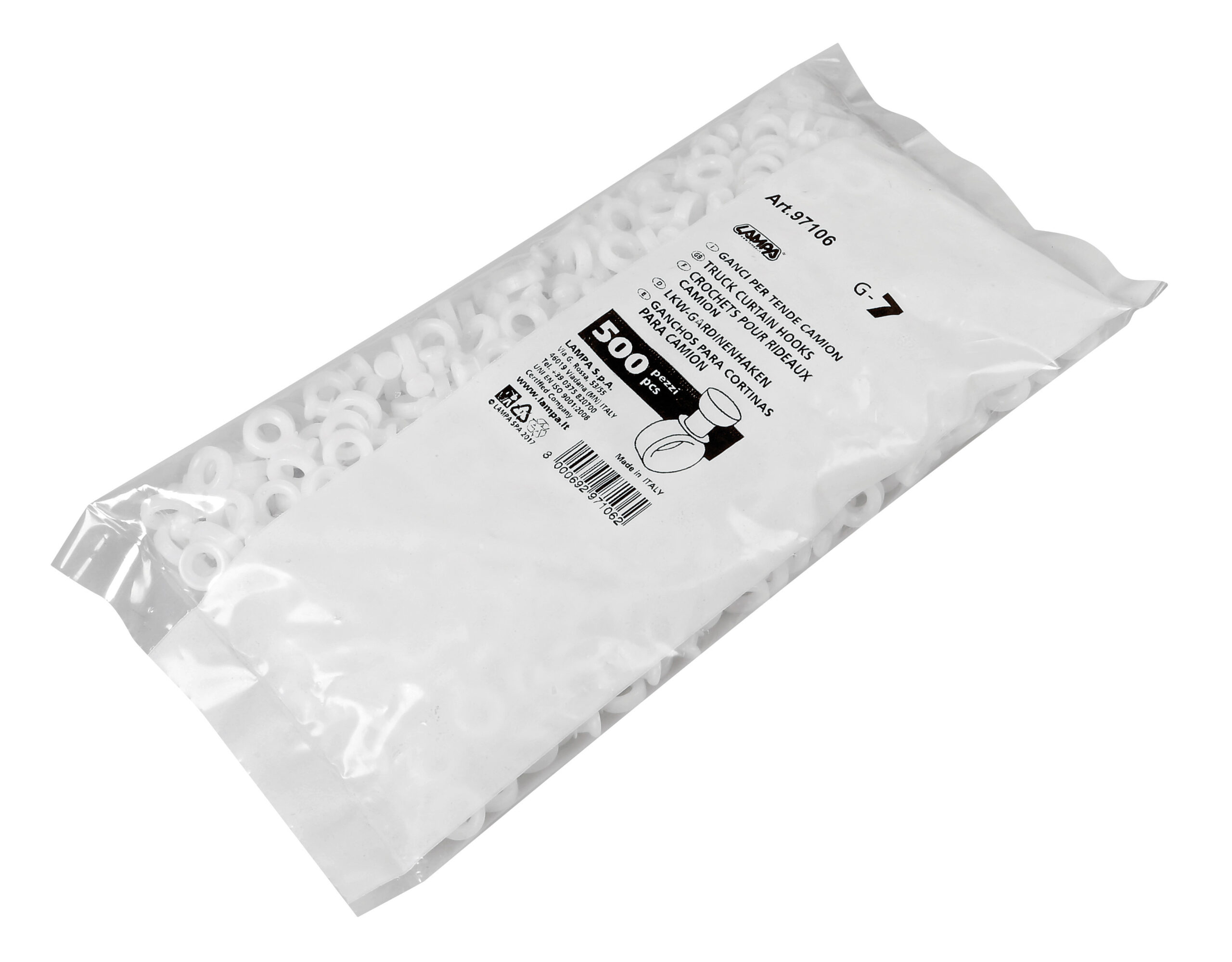 Scorrevoli per binari - G-7 - 500 pz - immagine 2