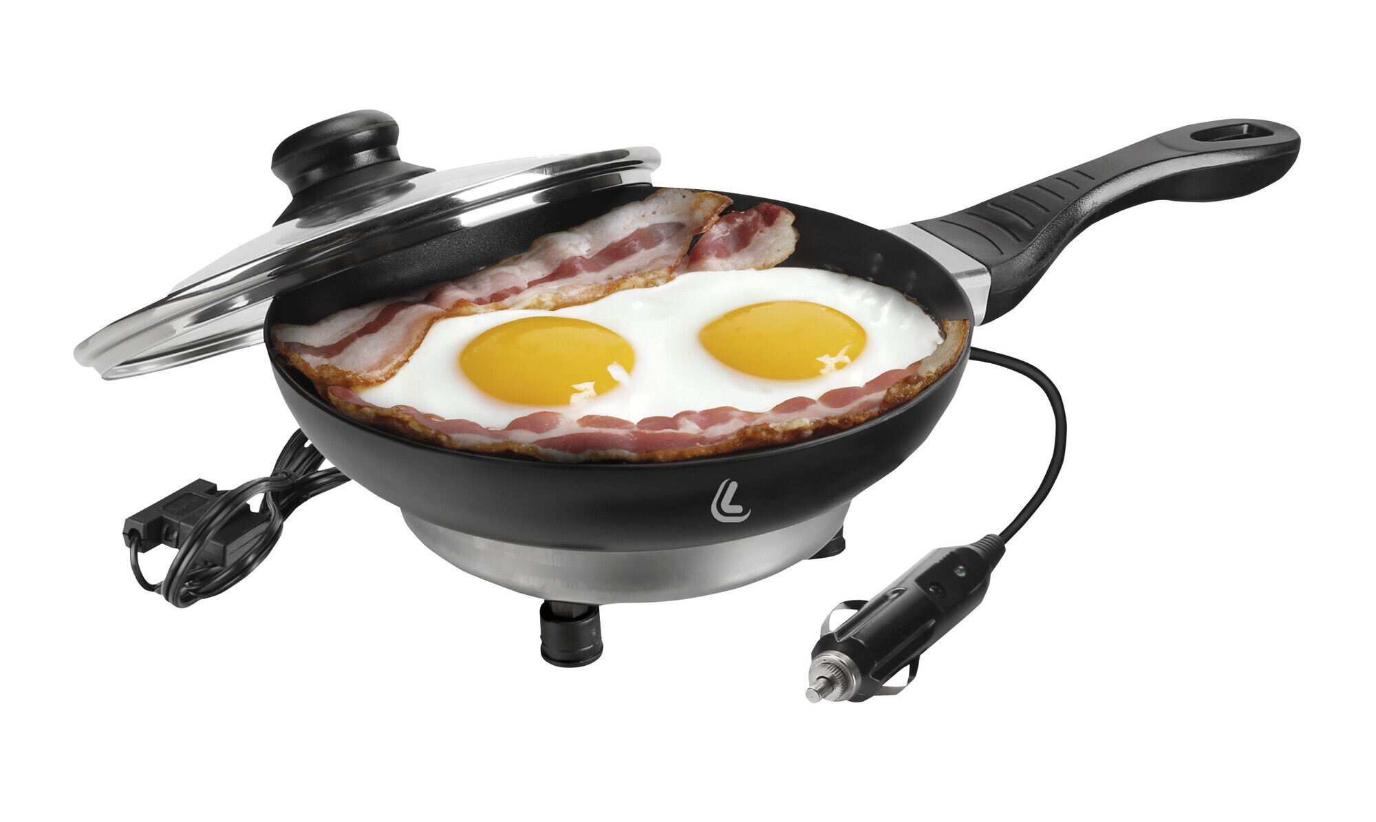 Electric Frying Pan, padella elettrica - Ø 20 cm - 24V - 270W - 13A 3 Electric Frying Pan, padella elettrica - Ø 20 cm - 24V - 270W - 13A - immagine 3