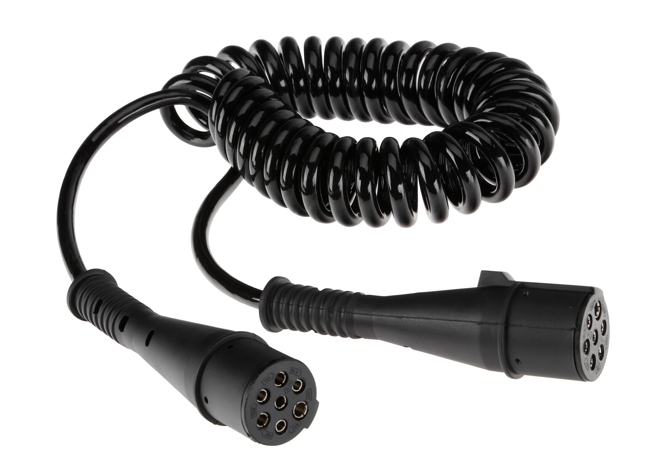 Cavo a spirale ISO 1185 24N, 7 poli