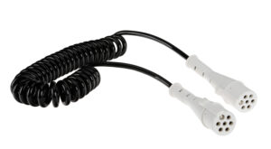 Cavo a spirale ISO 3731 24S, 7 poli