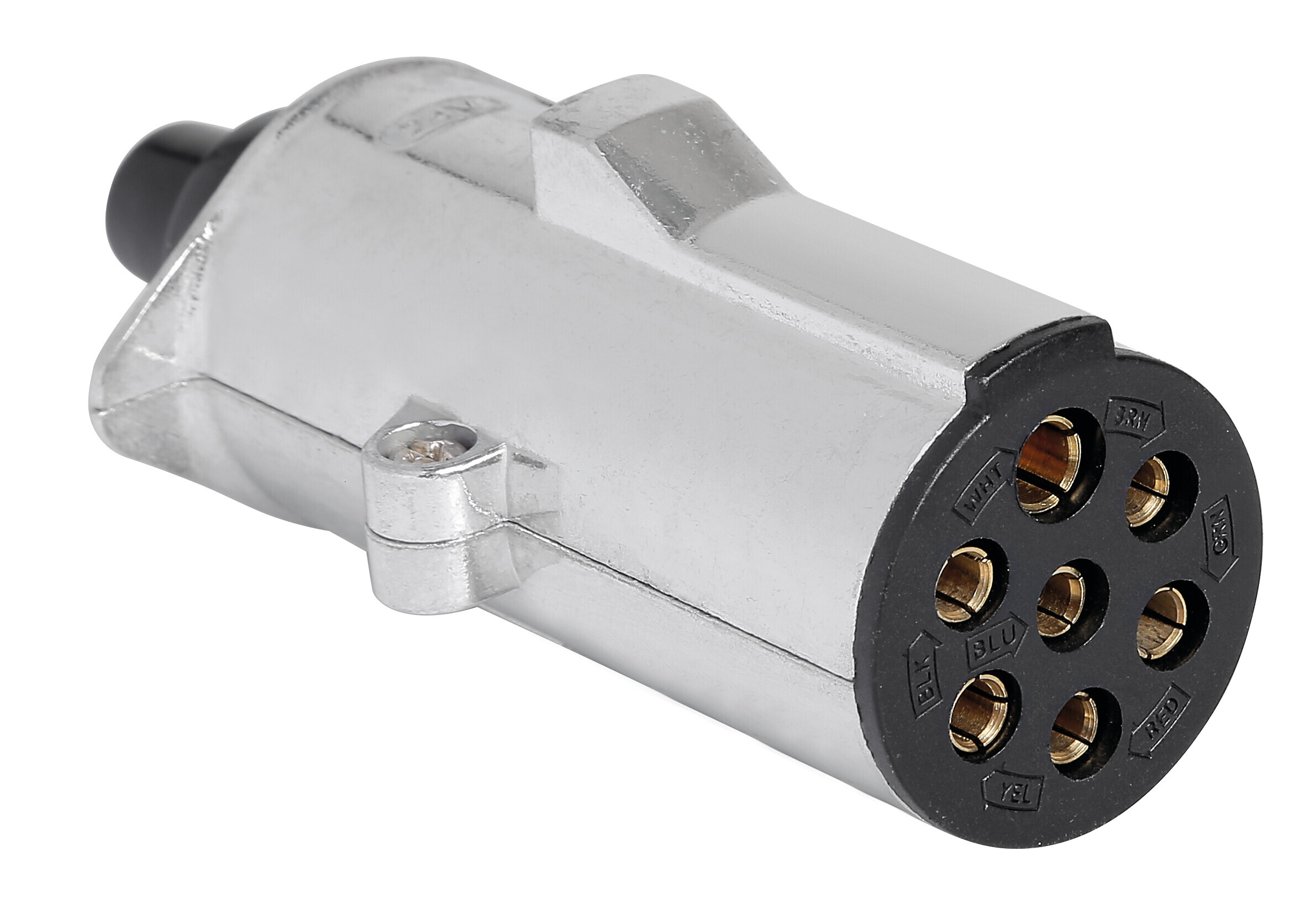 Spina 7 poli 24N in metallo