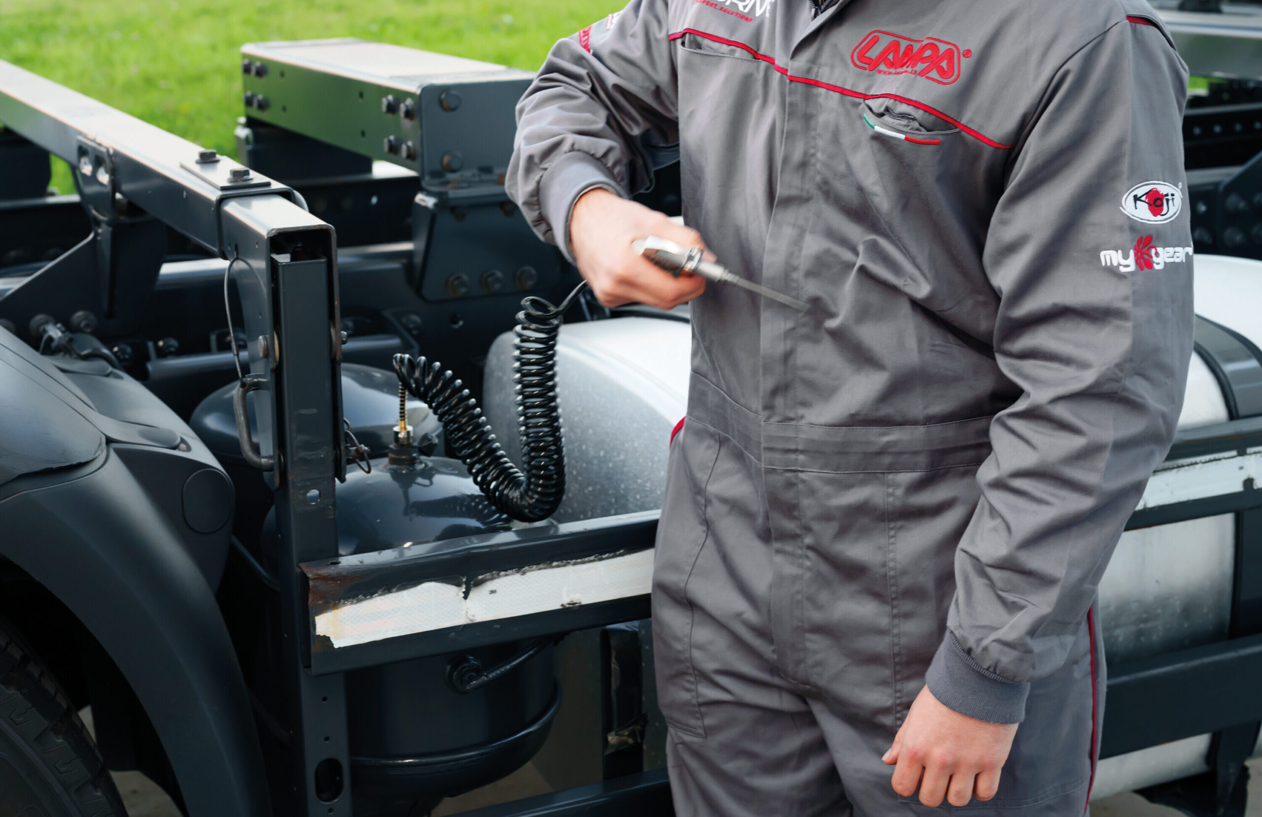 P-4, Set pistola aria - immagine 5