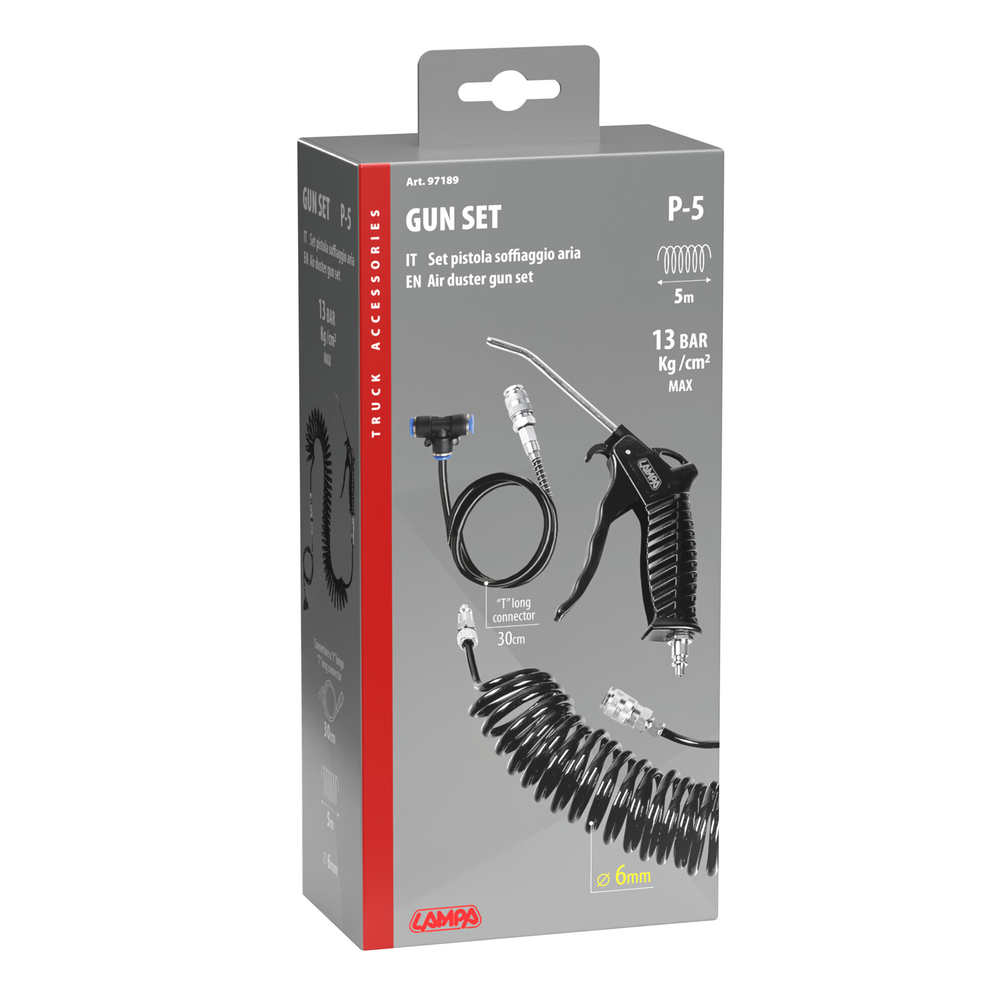 P-5, Set pistola aria - immagine 2