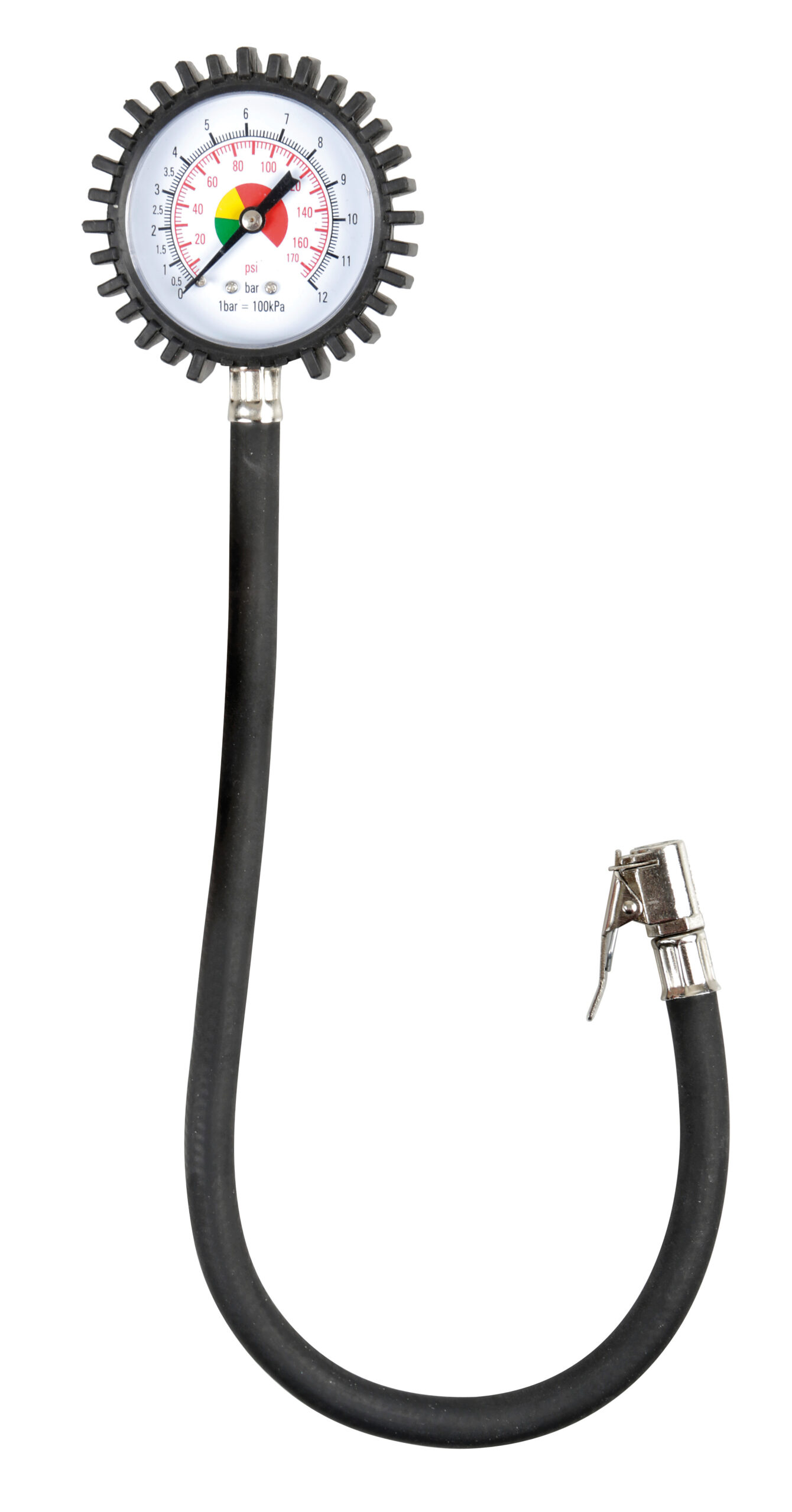 Misura pressione pneumatici con manometro 270° - immagine 2