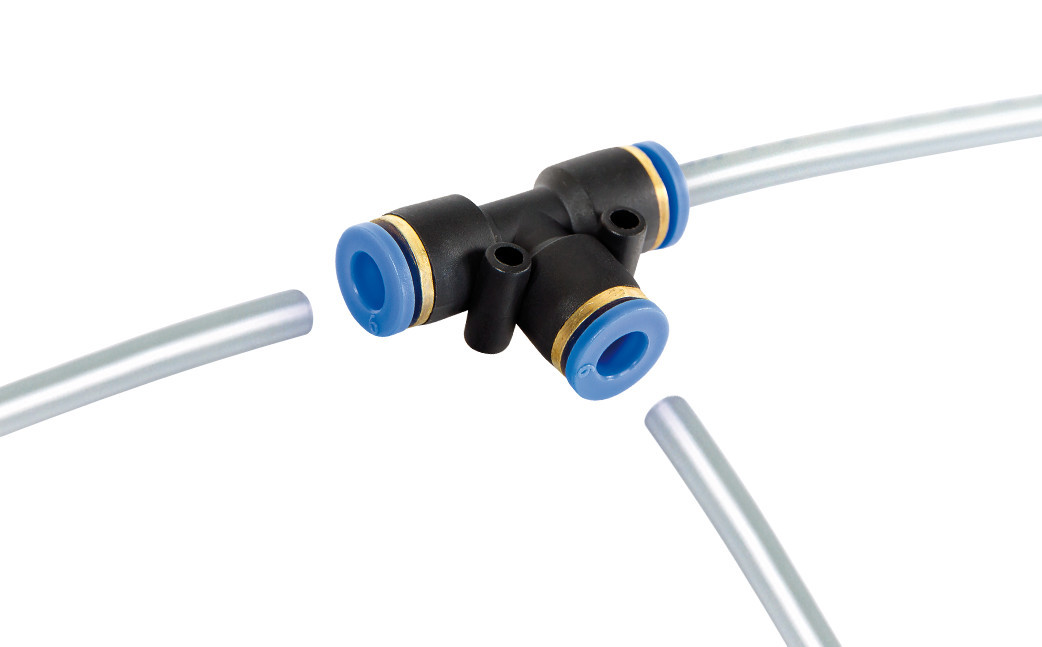 T-3, raccordo tubi aria, set 20 pz - Ø 6 mm - immagine 3