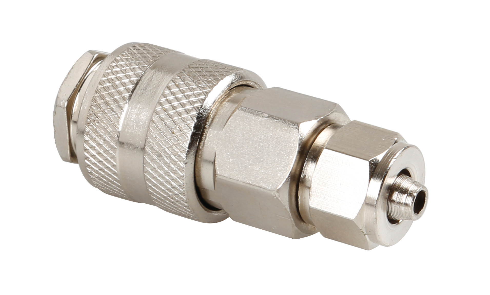 C-6, connettore aria per tubo Ø 6 mm ad attacco rapido femmina