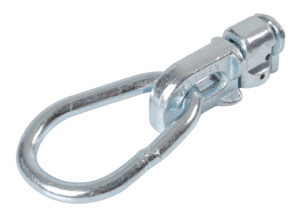 Anello ovale di fissaggio con doppio perno per rotaie fermacarico a scorrimento - Type 5