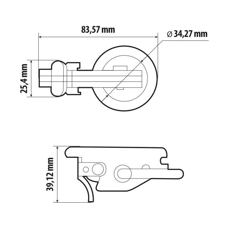 Anello di fissaggio per rotaie fermacarico ad incastro - Type 1 - immagine 4