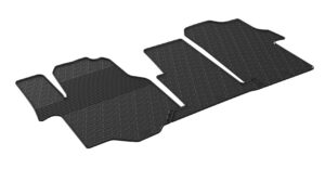 Set tappeti su misura in gomma - compatibile per Man TGE (04/17>) - Volkswagen Crafter (01/17>)