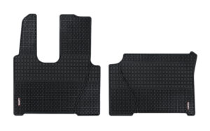Coppia tappeti su misura in Eco Gomma - compatibile per Mercedes Actros MP4 (09/11>09/19) - Mercedes Antos (09/12>) - Mercedes Actros MP5 (10/19>) - Mercedes Actros MP5 L (11/21>)